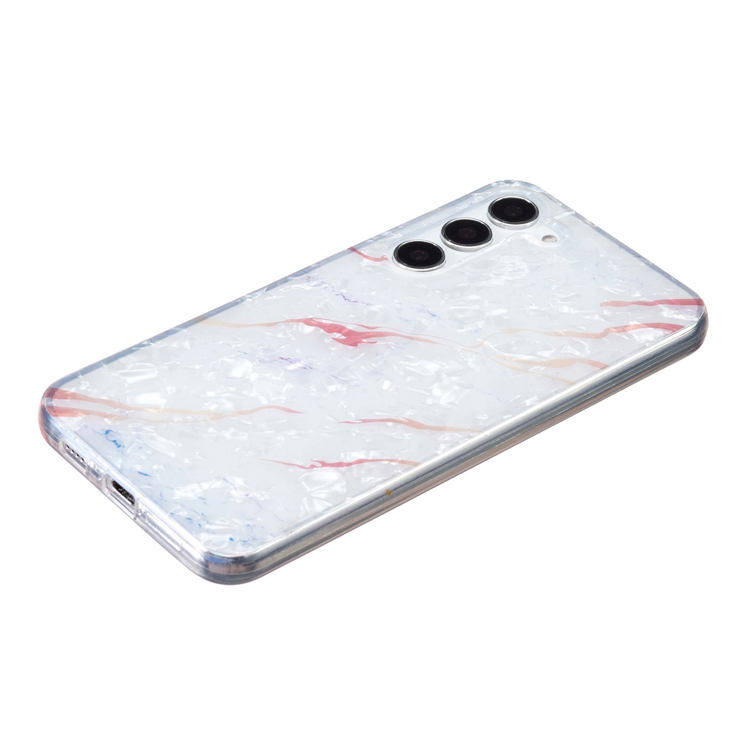 For Samsung Galaxy S23 Soft TPU Phone Case Shell Pattern Marble Flower IMD Cover For Samsung Galaxy S23 Soft TPU Phone Case Shell Pattern Marble Flower IMD Cover
